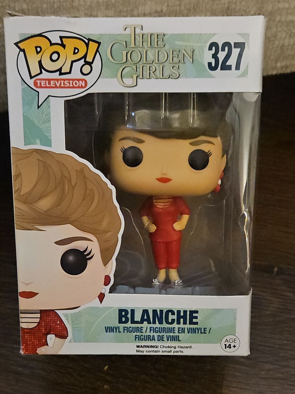 Funko Pop! Television Golden Girls Blanche #327 in Red Outfit